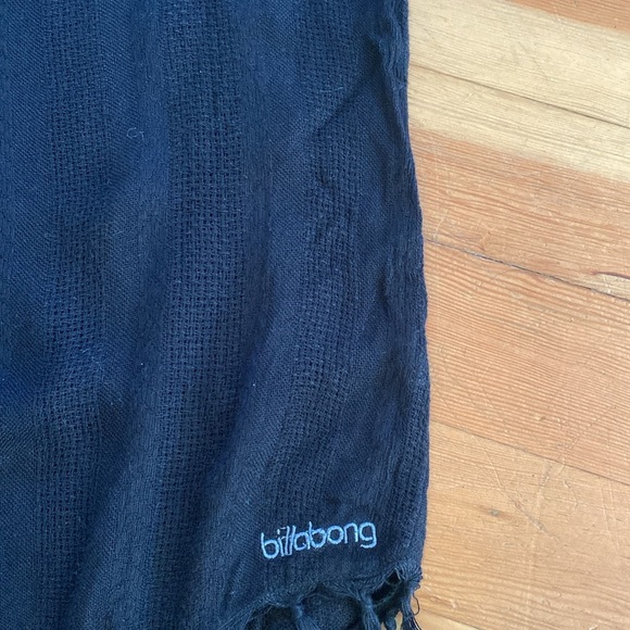 Billabong Fringed Black Top Large - Picture 3 of 7